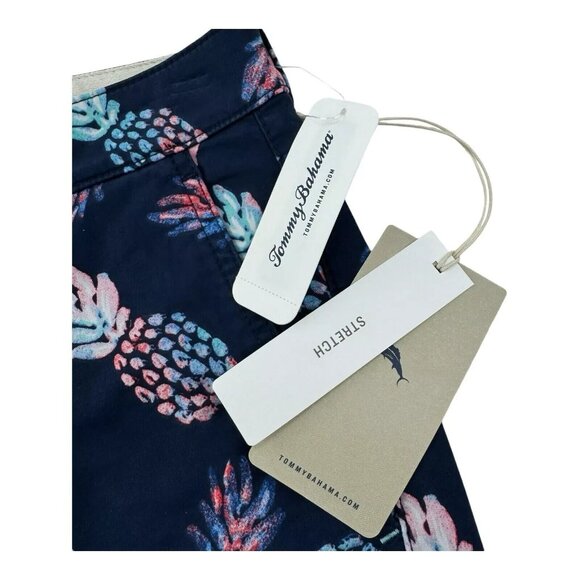 Tommy Bahama Men's 36 Aleutian Nights Alotta Colada 8 inch Boracay Chino Shorts - Picture 4 of 8